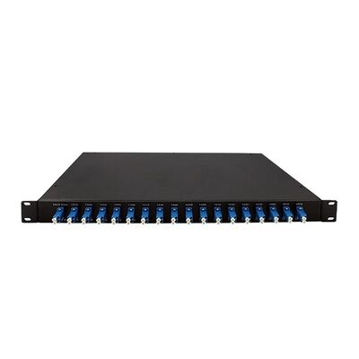 4-канальный ITU LGX Box Dual Fiber DWDM Mux Demux Multiplexer
