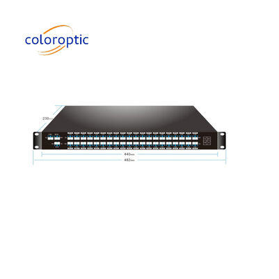 Двухволоконный WDM 40CH C21-C60 Пассивный Dwdm Mux Demux с 1310nm портом