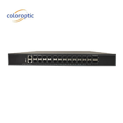 24 порта 10GE Layer 3 Core Network Switch с портами 2*40GE и безопасностью SSH