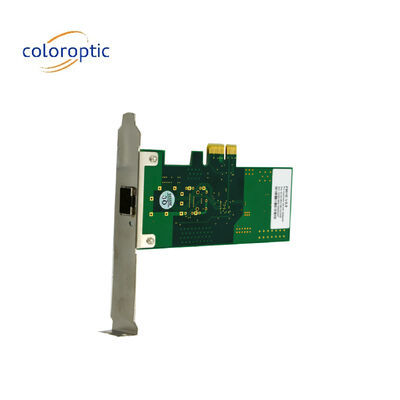 Гигабитная Infiniband Pcie Card однопортная оптическая NIC Pcie Card