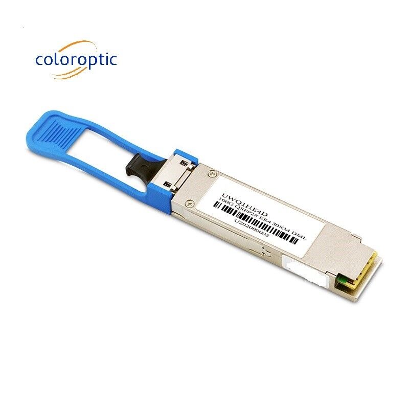 Передатчик оптического модуля 100G QSFP28 ER4 SFP с дальностью доступа 40 км