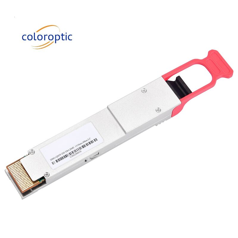 200G QSFP-DD LR4 Модуль оптического передатчика 10 км с полным DDM в реальном времени