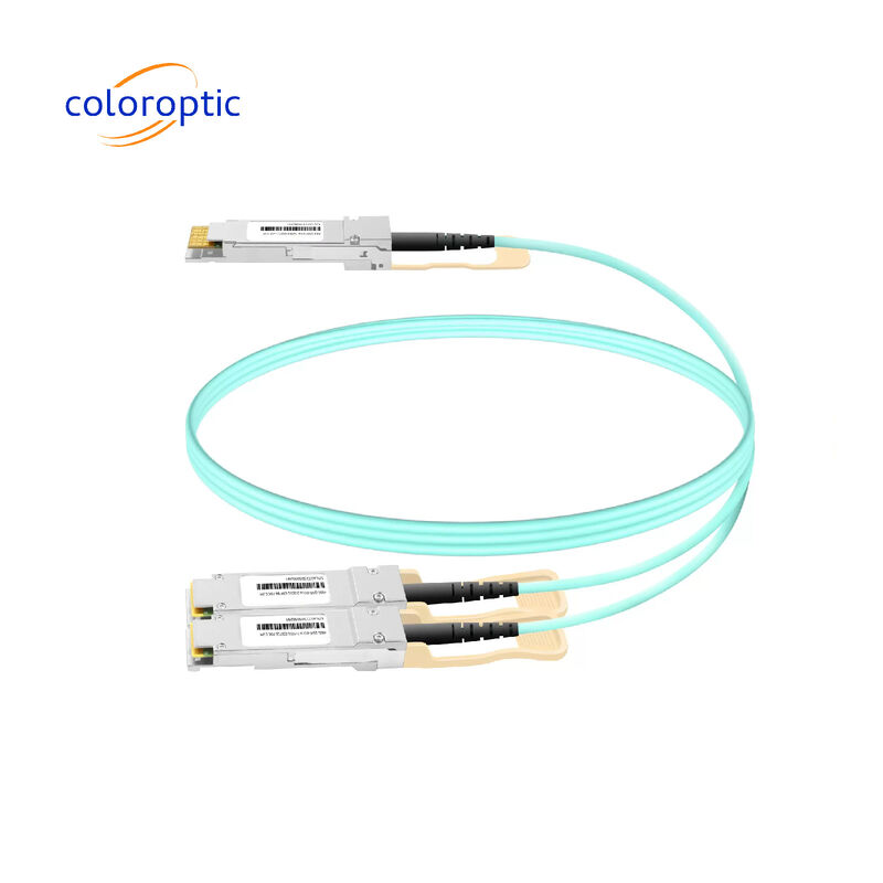 3m AOC DAC кабель 10Gbps 800G OSFP к 2*400G QSFP112 ссылки